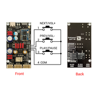 WUZERVON ZK-QCC Qualcomm QCC5125 QCC3034 BT 5.1 Papan Dekoding Tanpa Hilang APTX LDAC Modul Suara Tingkat Fever