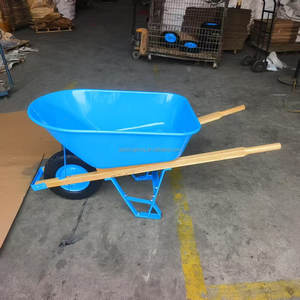 <span class=keywords><strong>Brouette</strong></span> de construction robuste 80L 100L <span class=keywords><strong>110L</strong></span> avec manche en bois 180kg <span class=keywords><strong>brouette</strong></span> de construction de jardin modèle WH6601 - Product Image 1