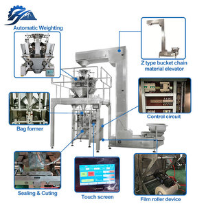 Bolsa de llenado semiautomática para semillas, azúcar y gránulos sólidos, máquina de embalaje Vertical - Product Image 5