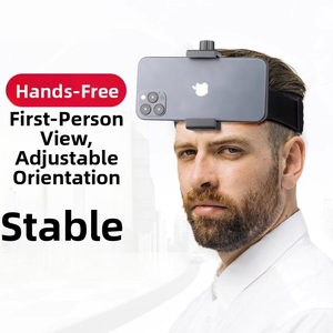 Support de téléphone portable monté sur la tête Takenoken pour utilisation au lit, tournage en vue à la première personne sur <span class=keywords><strong>TikTok</strong></span>, vidéos d'unboxing, diffusion en direct - Product Image 5