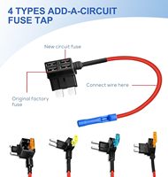 Boîtier de fusibles automobile ANL en céramique 12V, support de fusible méga, testeur de fusibles Komatsu argenté, coupe-circuit 15kV 100 ampères, type échelle