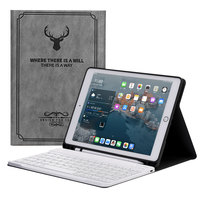 Tableta inaLámbrica inteligente A2301 360 Trackpad F13, funda para teclado de lápiz para Ipad Pro 11 2018 9,7