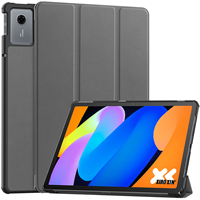 Étui intelligent à rabat en cuir PU pour tablette Lenovo Idea Tab 11 TB336 FZ FU, coque rigide avec support pliable en trois parties