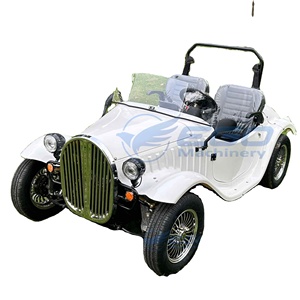 Carrito de Golf Eléctrico Vintage de 2 Plazas a Precio de Fábrica, Vehículo Clásico para Turismo en Venta - Product Image 1