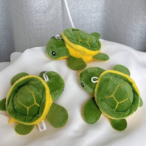 Lindos Peluches de Tortuga de Dibujos Animados, Pequeños Colgantes de Tortuga, Llavero para Bolsa, Regalo Creativo y Divertido para Niños, Juguetes de Peluche de Tortuga - Product Image 4