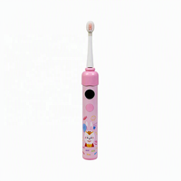 Brosse à dents électrique pour enfants, nouveauté tendance, pour usage domestique, nettoyage dentaire, mignonne, motif dessin animé, brosse à dents électronique