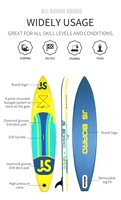 Planche à pagaie gonflable JSSUP JS350 (SUP) 350*78*15cm pour lacs et rivières, camping en plein air