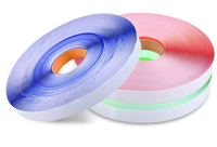 Vente en gros de points auto-agrippants noirs de 16-110 mm avec dos adhésif puissant, attaches rondes souples en polyester/nylon