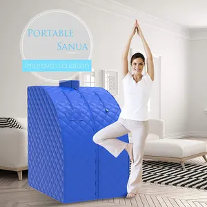 Smartmak tek kişi Sauna taşınabilir kişisel buhar Sauna tam vücut Sauna