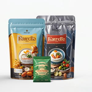 Custom Matte Glossy Package Stand up <b>Pouch</b> Aluminum Foil Packaging <b>Zip</b> Lock Bag Stand up Zipper Doypack Mylar Food Package Bags - Product Image 3