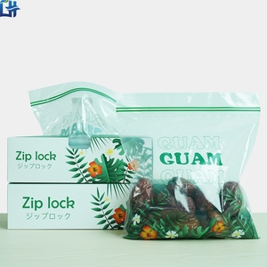 Chất lượng nhà máy rõ ràng LDPE đôi-con dấu nắp kéo trong suốt <span class=keywords><strong>Ziplock</strong></span> Túi tùy chỉnh Tủ đông cấp thực phẩm túi nhựa - Product Image 1