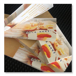 Vales de Comida Personalizados para Hoteles y Restaurantes, Libro de Tickets Impresos para Desayuno y Almuerzo, Factura de Comida Personalizada - Product Image 2