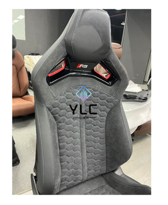 Asiento de cubo de fibra de carbono TT A4 A5 A6 A7 A8 Q3 Q5 <span class=keywords><strong>Q7</strong></span> para todos los <span class=keywords><strong>Audi</strong></span> a RS, accesorios para coche, asientos deportivos de carreras, diseño de cuero - Product Image 5