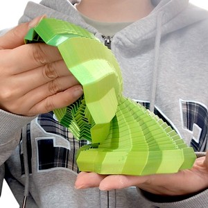 Jouets hexagonaux stéréoscopiques anti-stress imprimés en 3D Vashine, jouets amusants en PLA écologiques, jouets hexagonaux flexibles en cristal pour soulager la pression - Product Image 2