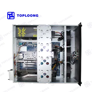 Hiệu suất cao máy tính ai máy chủ Chassis tiêu chuẩn Rack gắn máy chủ Chassis 2 GPU trường hợp máy chủ trường hợp PC trường hợp