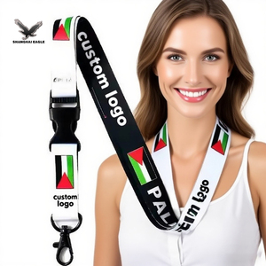 No Minimum Lanyard Keychain 2.5cm 1 Inch Polyester Neck Strap PVC Silicone Satin Nylon for Insurance Professionals