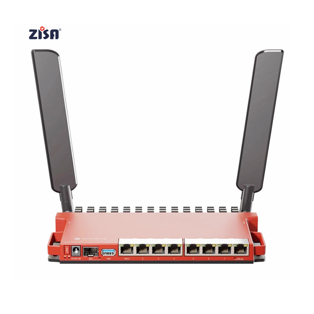 Mikrotik Wifi Router L009UiGS-2HaxD-IN 2.5G With 2.4 GHz 802.11b/g/n/ax Dual-Chain Wireless Router Fiber Optic Equipment L009