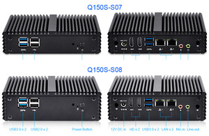 คอมพิวเตอร์ขนาดเล็ก Qotom <span class=keywords><strong>Mini</strong></span> <span class=keywords><strong>PC</strong></span> Q170S พร้อมโปรเซสเซอร์ <span class=keywords><strong>Pentium</strong></span> J3710 ในตัว แบบ Quad Core สูงสุด 2.64 GHz ไร้พัดลม รองรับ Dual LAN ระบบ X86 - Product Image 6