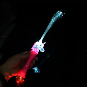 Joylit LED <strong>Unicorn</strong> Fiber Optic Wand Kids <strong>Party</strong> Favor Light up Toy Fantasy Glow Sticks for <strong>Party</strong> and Events - Product Image 2