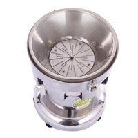 Hoge snelheid commerciële centrifugale sapcentrifuge |   RVS-motor 350W vermogen, scheidt afgewerkte producten van de sapverwerking