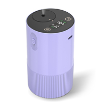 Diffuseur d'arômes de voiture numérique portable sans fil à écran tactile, rechargeable sans eau, avec batterie au lithium intégrée 10ML