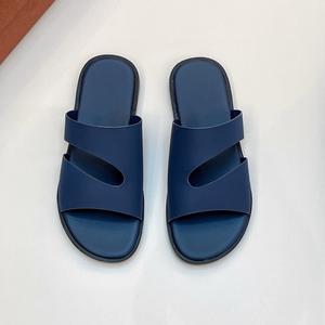 <span class=keywords><strong>Sandales</strong></span> romaines respirantes en cuir véritable à enfiler, motif uni, nouvelle collection été 2025 - Product Image 2