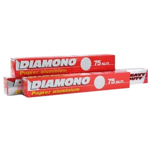 Premium Household Aluminum Foil Roll Food Grade Tinfoil <b>Wrapping</b> <b>Paper</b> for Kitchen Cooking Use - Product Image 2