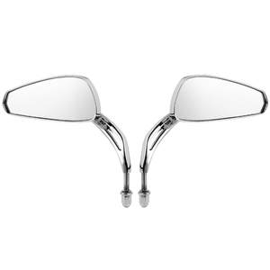 For Harley Road King Street Electra Glide Road Glide Dyna Softail Rearview <b>Mirrors</b> Chrome Motorcycle Accessories - Product Image 5