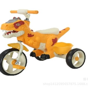 Dinosaur Childrens Tricycle Plastic Foam Wheels 2 To 4 Years Balance Bike For Toddlers - Product Image 5