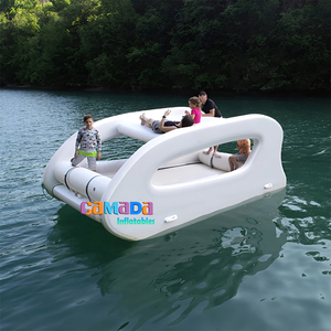 Catamarano Gonfiabile Multiscafo da 4,5m per Canottaggio, Elettrico ELECTRICAT, Alimentato a Energia Solare, Divertente, Pieghevole, Barca Gonfiabile Abitabile - Product Image 5