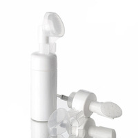 Flacon pompe en mousse ambre, blanc ou noir de 100 ml, 120 ml, 150 ml, 200 ml pour emballage de nettoyant visage