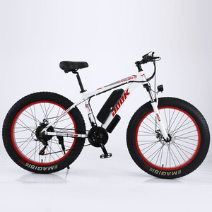 Vélo de montagne électrique Dook 48V 750W avec moteur arrière, pneus larges, tout-terrain, pour adultes - Product Image 3