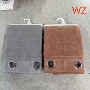 Stock de rideaux de fenêtre transparents de bureau modernes œillets en gros avec accessoires de traitement inclus - Product Image 2