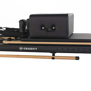 <span class=keywords><strong>Lit</strong></span> de Pilates à pieds hauts avec logo personnalisé, Reformer Pilates en aluminium avec grande boîte et planche de saut - Product Image 6
