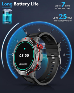 Reloj Inteligente G102 para Hombre, Batería Grande de 300MAH, Resistente al Agua IP67, Funciones Deportivas para Exteriores, Llamadas por BT, Monitor de Sueño, Pantalla TFT - Product Image 3