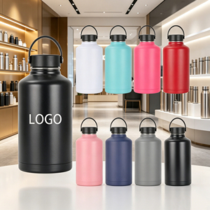 Matte Pastel Color Stainless Steel Insulated Water <b>Bottle</b> 12oz To 64oz Multiple Replacement Lids Custom Print Sports Water <b>Flask</b> - Product Image 1