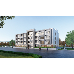 Thương mại Mutil tầng với tường kính trung tâm mua sắm Kết Cấu Thép KHÁCH SẠN CĂN HỘ văn phòng xây dựng - Product Image 5