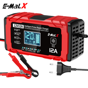شاحن بطارية نبضي جديد من E-MaLX بقوة <span class=keywords><strong>12</strong></span> فولت و<span class=keywords><strong>12</strong></span> أمبير للدراجات النارية والسيارات مع شهادات CE وFCC وUL - Product Image 3