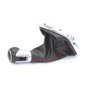 Palanca de Cambios Manual de 5 y 6 Velocidades con Funda de Cuero para Volkswagen VW <span class=keywords><strong>Golf</strong></span> <span class=keywords><strong>7</strong></span> MK7 VII GTI GTD 2013-2018 - Product Image 5