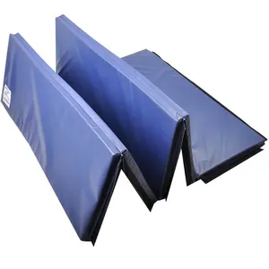 wholesale pvc leather martial arts judo wrestling grappling tumbling folding mat