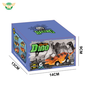 Offre Spéciale en gros 6 pièces dinosaure voiture jouets retirer dinosaure voiture pour 2 ans garçon et enfant en bas âge voiture jouets pour enfants - Product Image 6