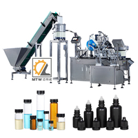 Machine de remplissage et de scellage automatique de tubes en plastique pour liquides de test de réactifs de laboratoire MTW