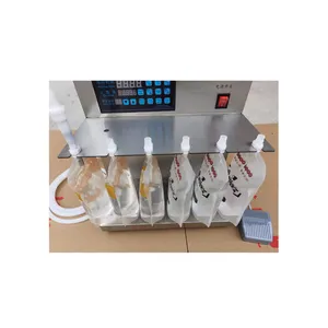 Suction Nozzle Stand Up Pouch Filling Machine for Self Standing Bag