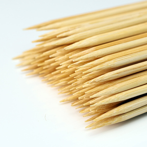 100% xiên tre tự nhiên Gậy cho thịt nướng smore rang kẹo dẻo sô cô la đài phun nước nhà máy Stakes trái cây và crafting - Product Image 4