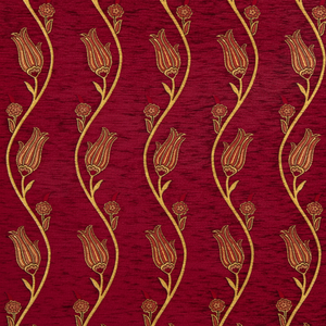 Tela de Chenilla para Tapicería Turca con Diseño de Tulipanes Ivy Tulip - Product Image 2
