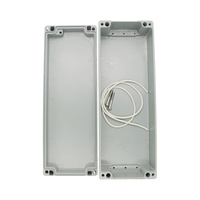 Boîte de jonction industrielle en aluminium pour extérieur, robuste, rigide, étanche, durable pour machines industrielles 320x120x90mm AJB038