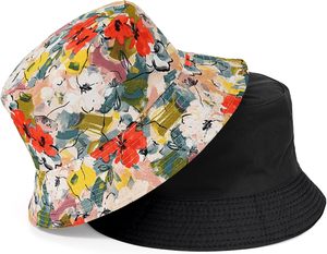<strong>Floral</strong> Fisherman Outdoor Sun Protection Spring Summer Foldable Tie Bow <strong>Bucket</strong> <strong>Hat</strong> - Product Image 1