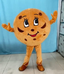 Funtoys personalizado Chocolate galletas <span class=keywords><strong>galleta</strong></span> Donut mascota <span class=keywords><strong>disfraz</strong></span> para adultos Halloween cumpleaños fiesta dibujos animados Cosplay - Product Image 1