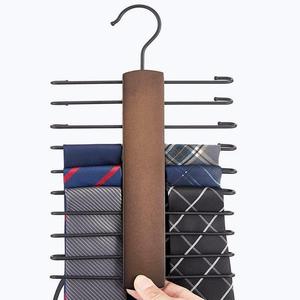 Perchero Inteligente Ahorrador de Espacio de Metal y Madera para Ropa, Ideal para Armario y Baño, Apto para Sala de Estar - Product Image 5