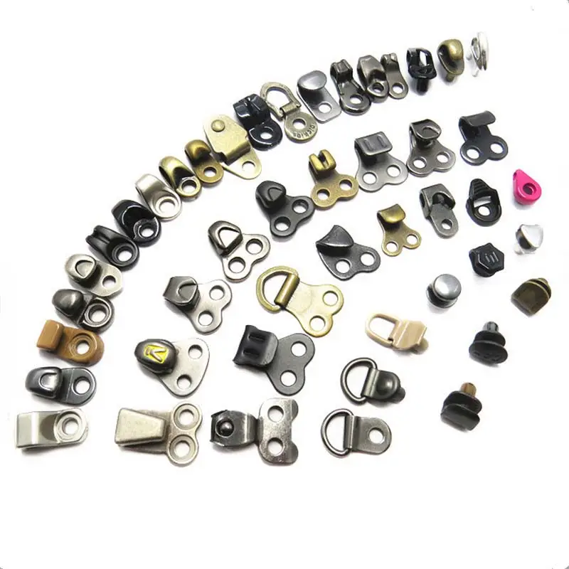 Factory Custom 30mm Metal/Plastic Speed Shoe Lace Hooks For Shoe